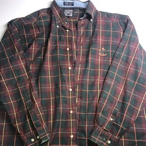 Faconnable long sleeve button up size large